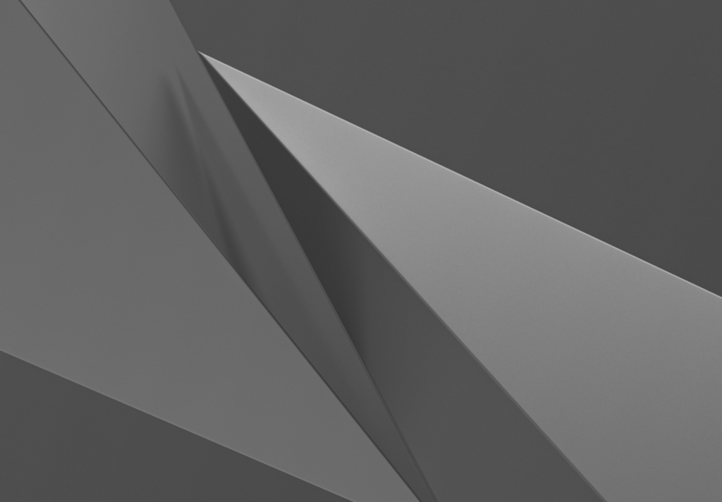 Two adjacent 3D triangles.