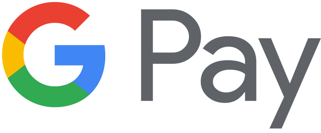 google pay logo on transparent background