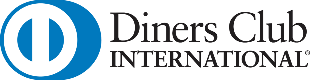 diners club international logo on transparent background