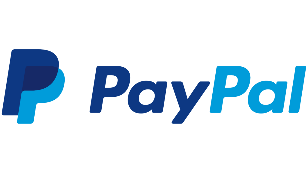 paypal logo on transparent background