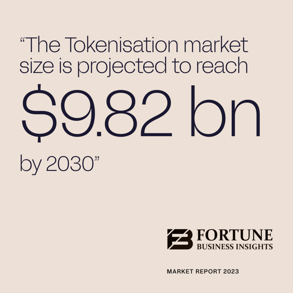 The Tokenisation market size is projected to reach $9.82bn by 2030